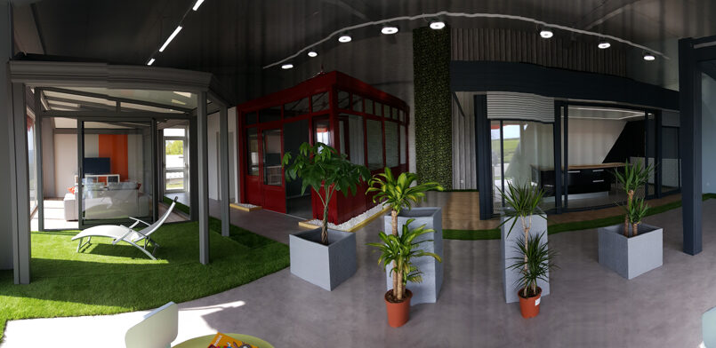 showroom-interieur-monistrol Auvent maison évolutif à la Talaudière (42)