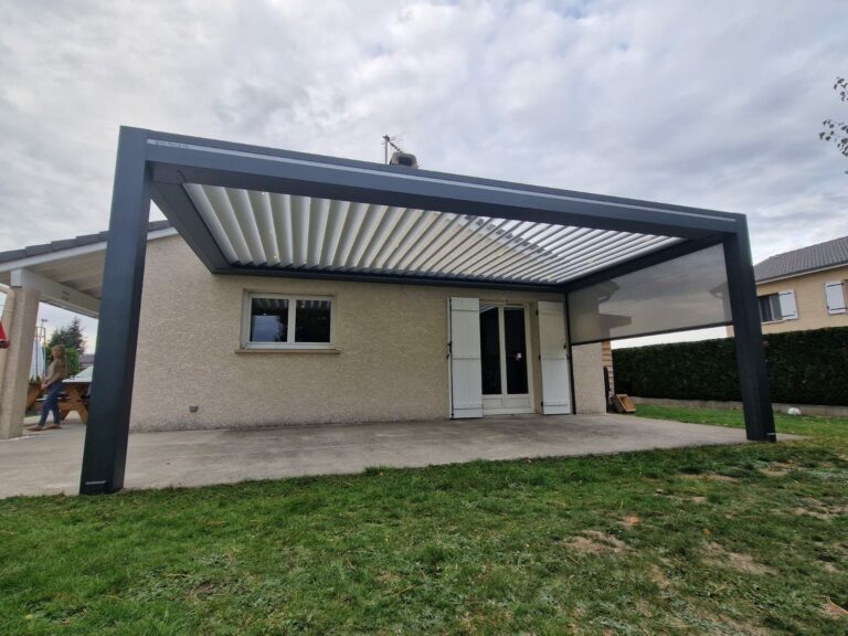 Pergola adossée Arthun près Boen (42)