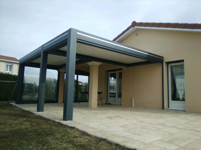 pergola aluminium Brindas (Rhône)