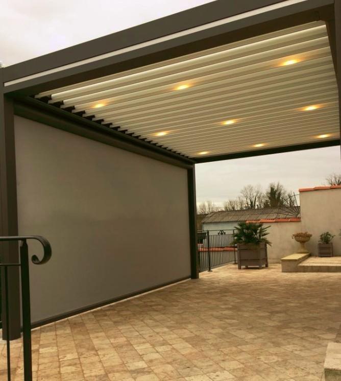 Pergola bioclimatique Grammond