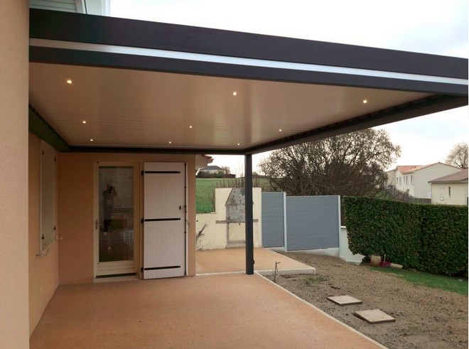 Pergola bioclimatique L'Hôpital-le-Grand