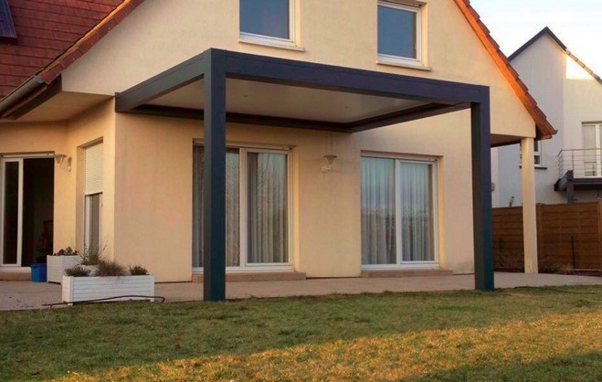 Pergola bioclimatique L'Hôpital-sous-Rochefort (Loire)