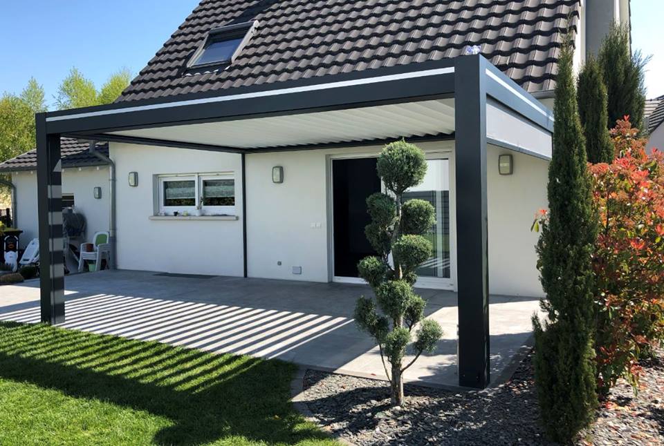 Pergola bioclimatique La Séauve-sur-Semène