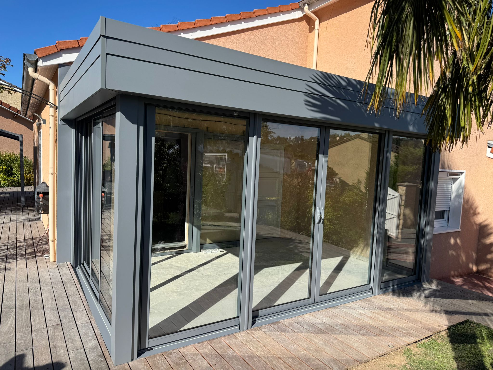 La véranda, véritable pièce de la maison