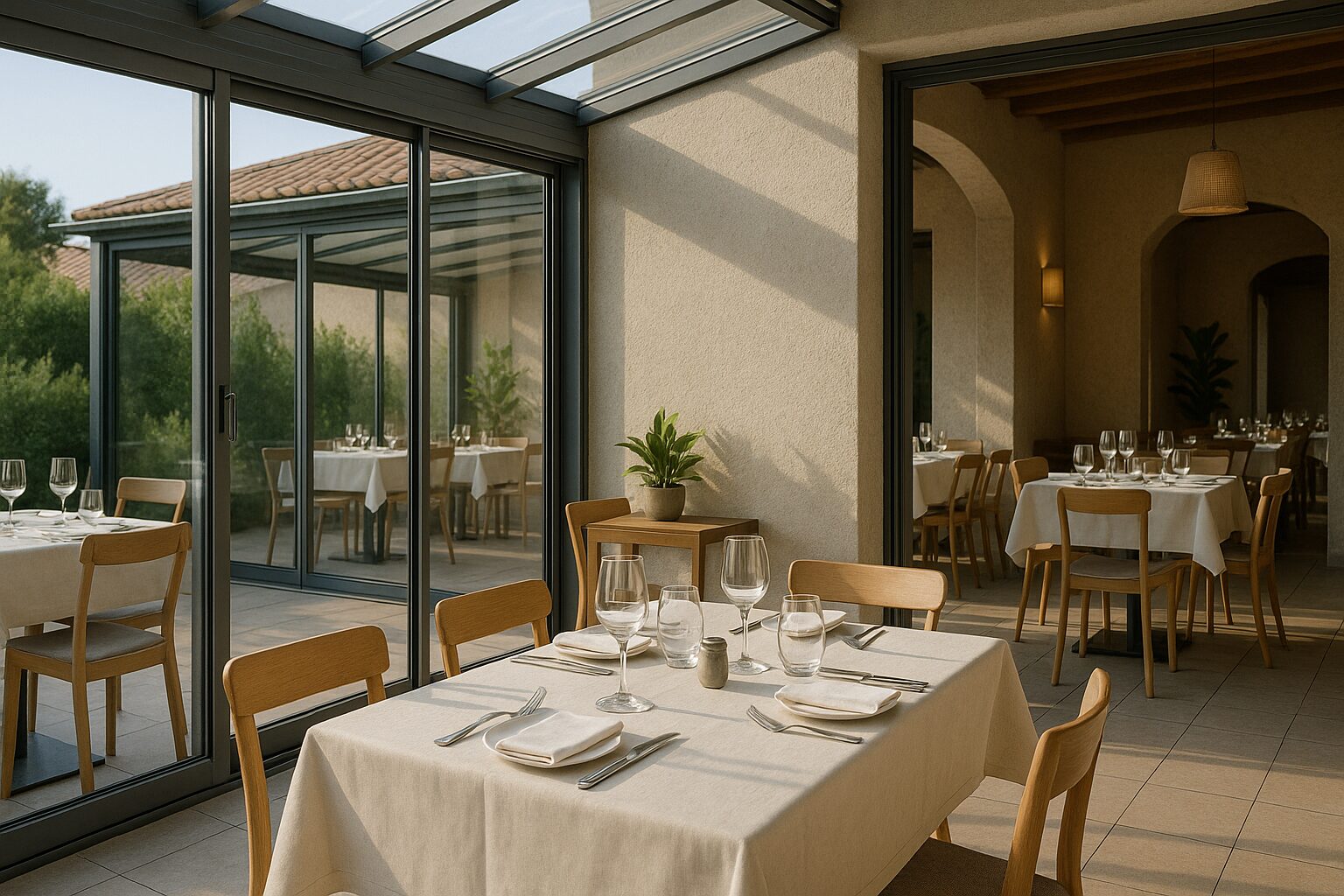 Pergola bioclimatique Sorbiers