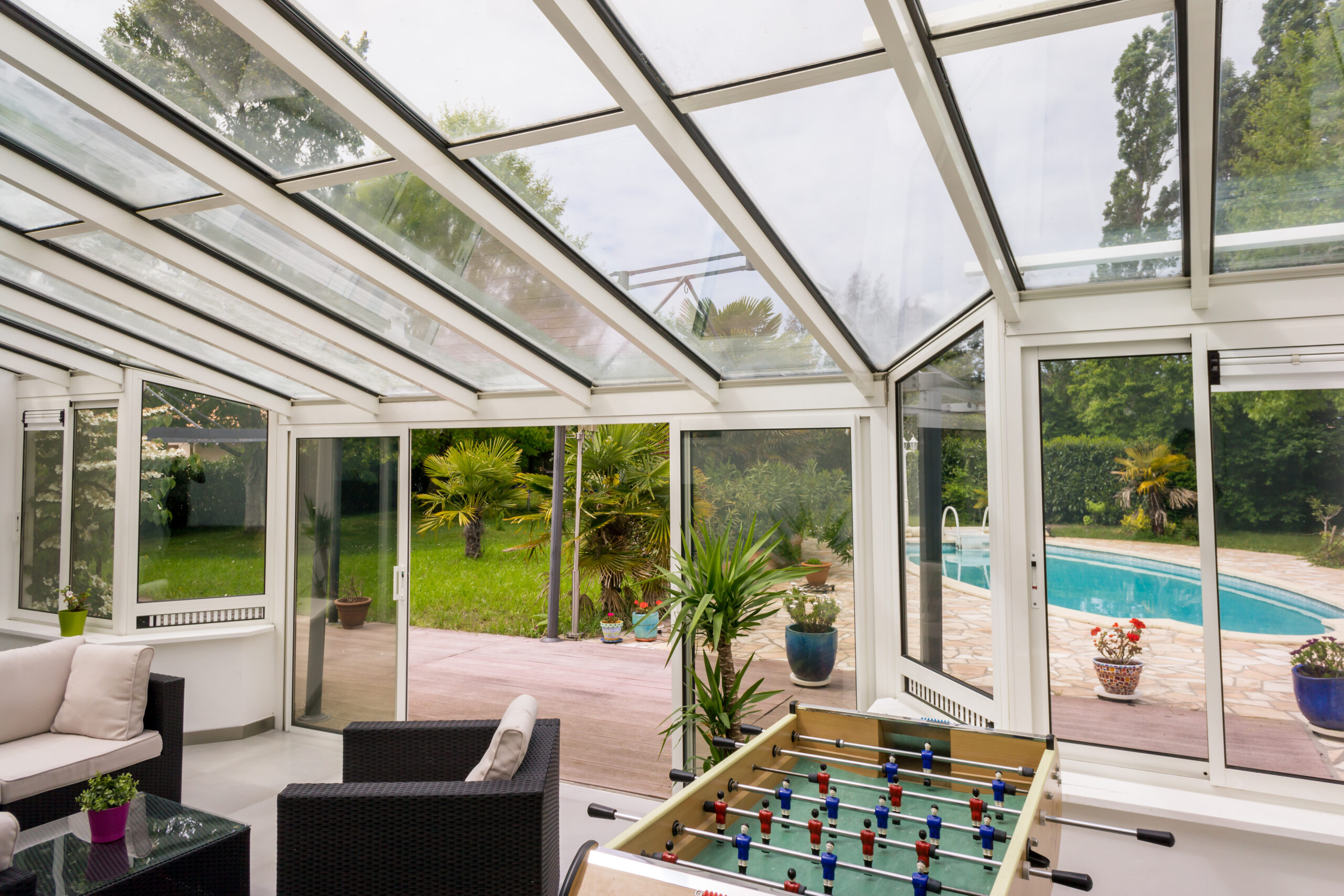 Pergola bioclimatique Noirétable