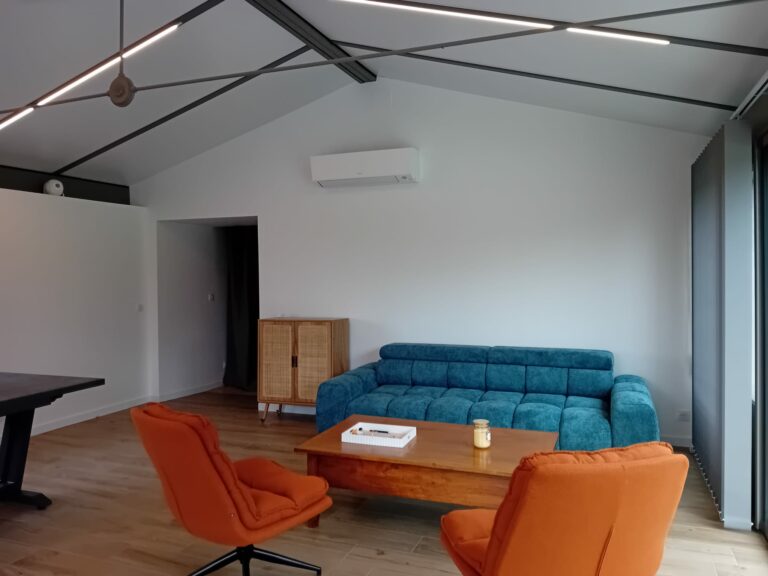 Veranda a la fouillouse 42 loire salon amenage