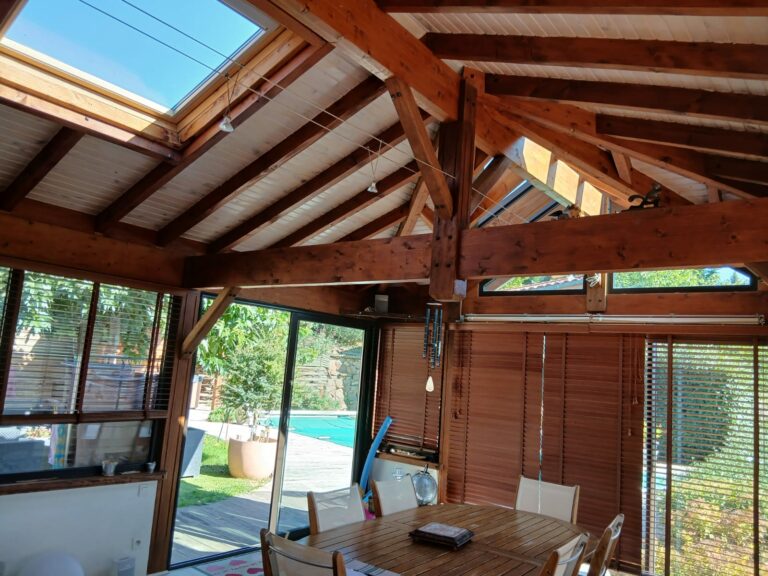 Véranda a sainte croix en jarez 42 loire