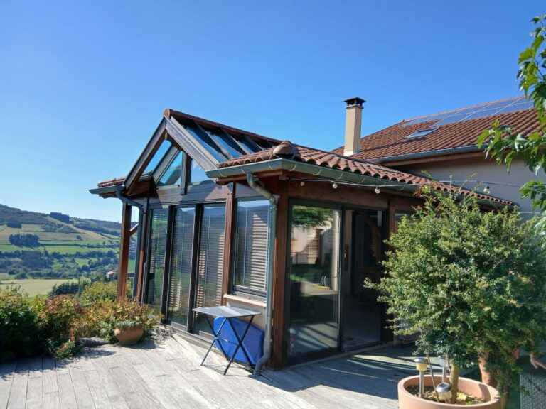 Véranda a sainte croix en jarez loire