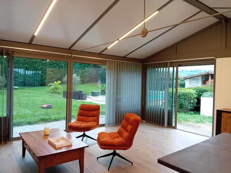 Veranda amenage a la fouillouse 42 loire