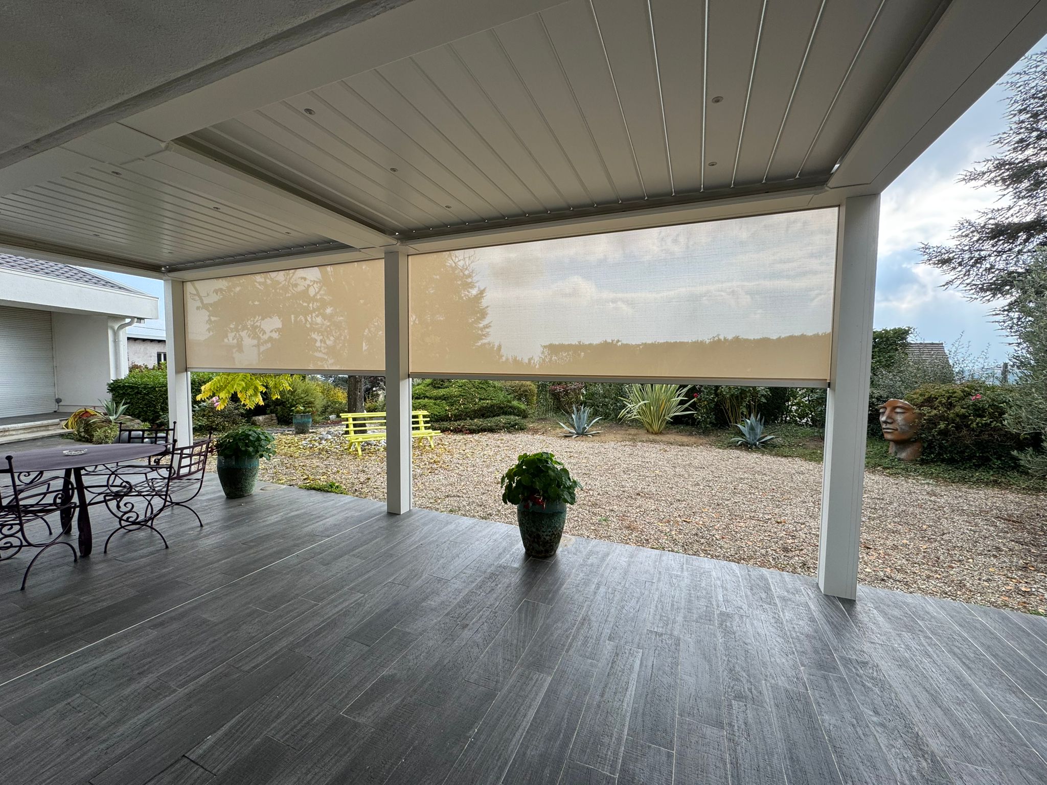 La véranda, véritable pièce de la maison