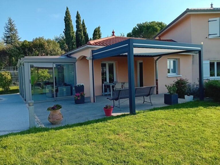 veranda pergola a mornant rhone
